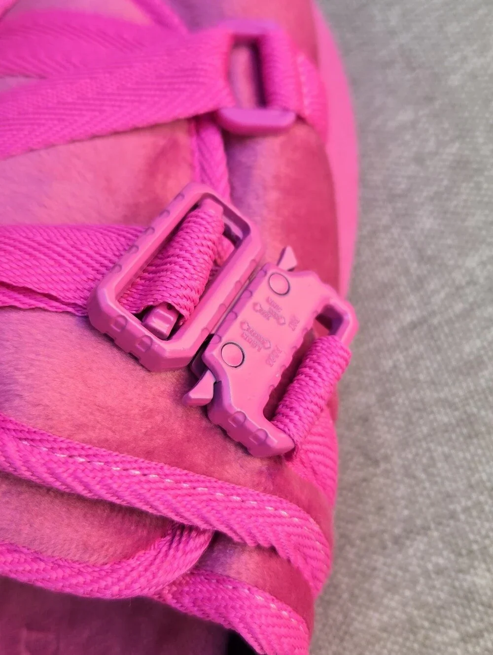 Draco Men's Pink Strappy Slide Sandals